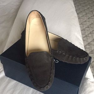 Cole Haan Cary Venetian Loafer - Black Nubuck